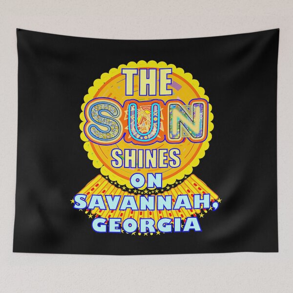 Item preview, Savannah Sun Shines On Georgia Artful Sunshine designed and sold by artfulnotebook.