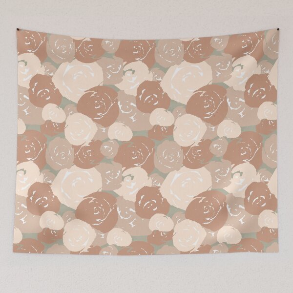 Item preview, Neutral Roses designed and sold by Jaana Day.