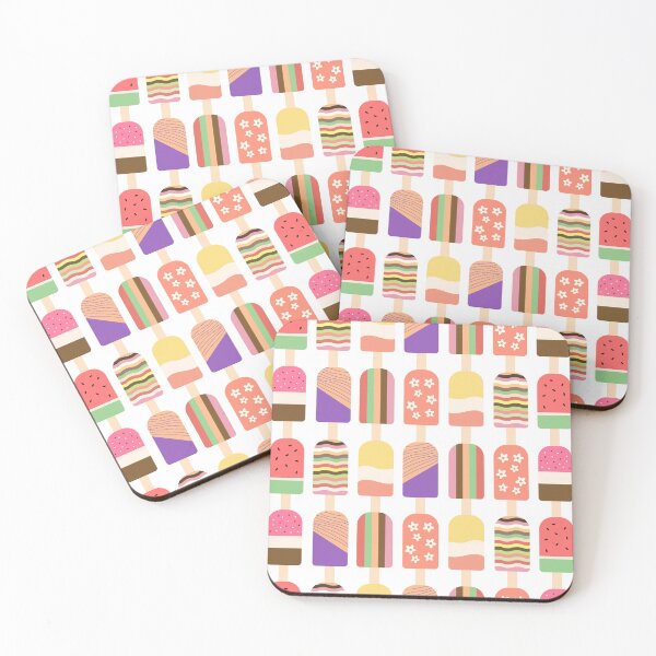 Item preview, Summer Popsicles Pattern designed and sold by Insvy Design Studio.
