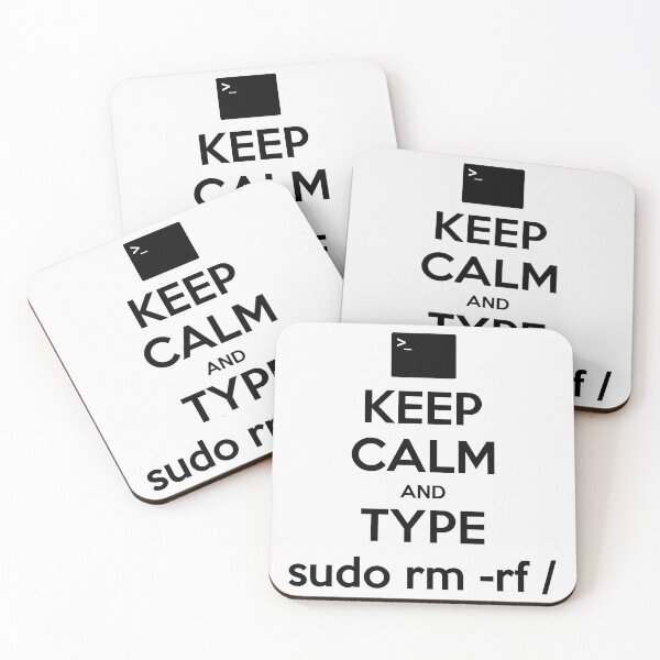 Item preview, Keep Calm And Type sudo rm -rf / designed and sold by deepan chandrasekaran.