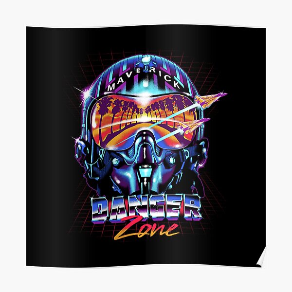 Buy TOP GUN Shirt Highway to the Dad Zone Maverick Poster Graphic