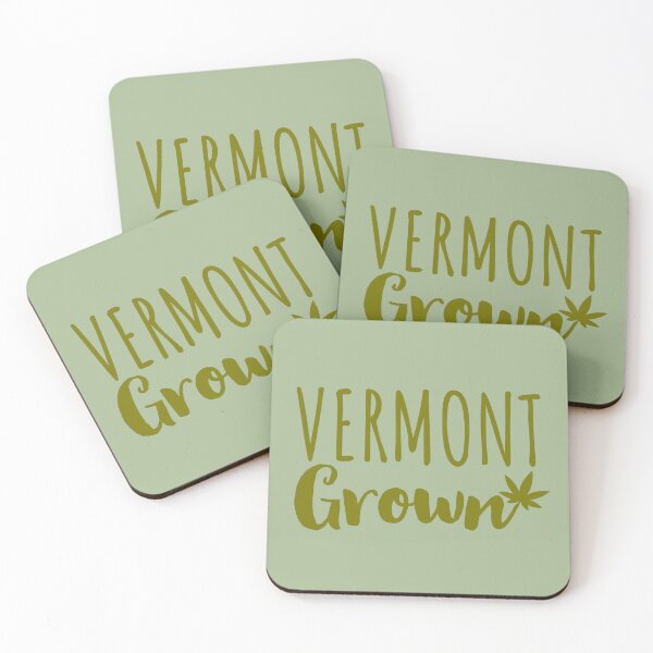 Item preview, Vermont Weed Leaf - Marijuana/Pot/420/Cannabis for Stoners and Smokers designed and sold by SteamParliament.