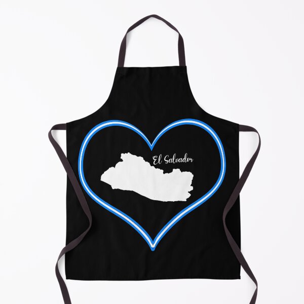 Item preview, Black heart map El Salvador designed and sold by Astralia.