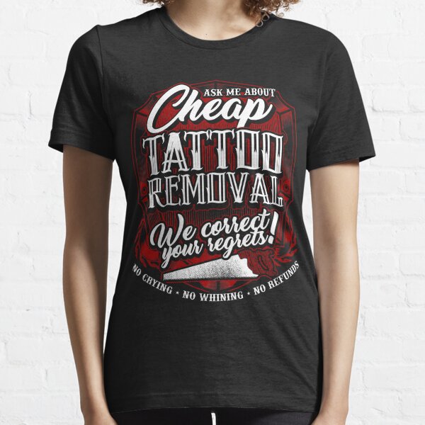 Womens Funny Tattoo T-Shirt Cute Body Art Design Gift T-Shirt