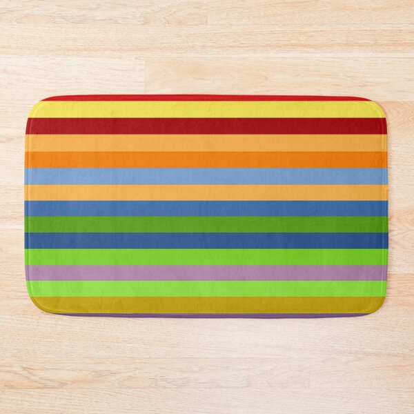 Item preview, Horizontal stripes in tango icon palette designed and sold by Becky Hunter.
