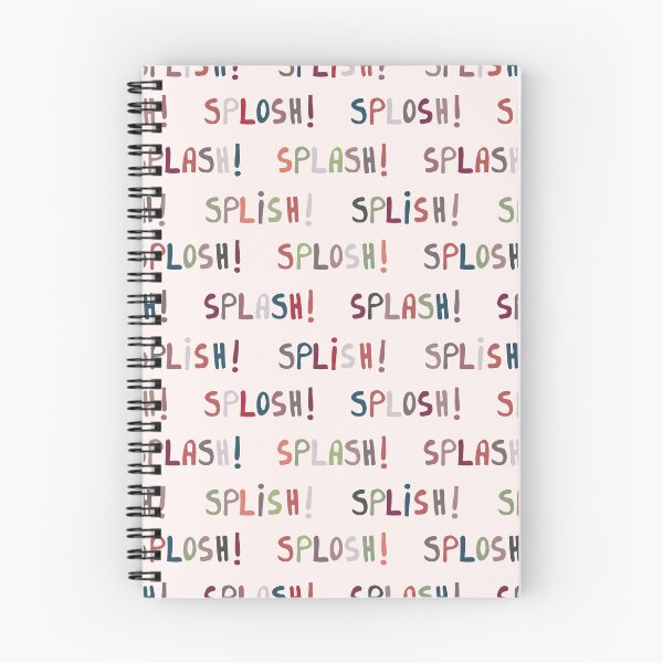 Item preview, Splish Splosh Splash Water Words designed and sold by FrancesPoff.