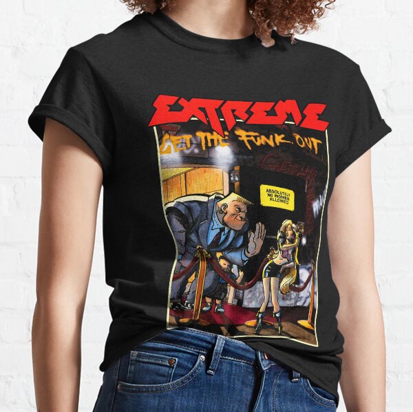 Camisetas de rock online para mujer