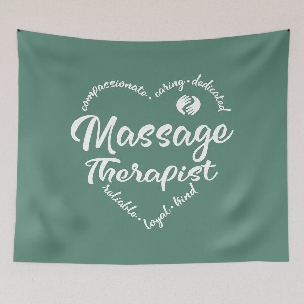 Item preview, Massage Therapist, Masseuse, subway art designed and sold by RonWetlay.