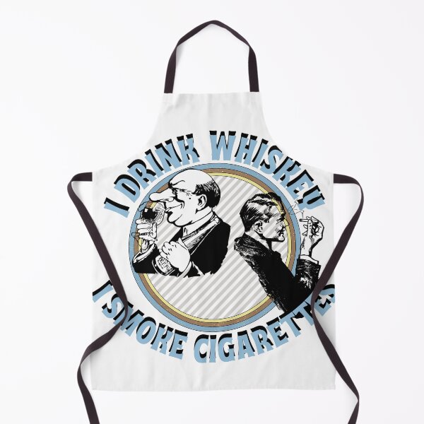 Item preview, I Drink whiskey I Smoke cigarettes designed and sold by LuxeBuzz.