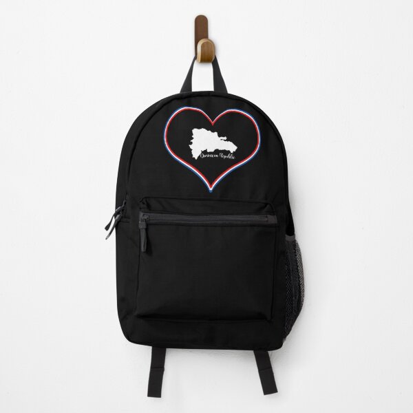 Item preview, Black Heart Dominican Republic Map designed and sold by Astralia.