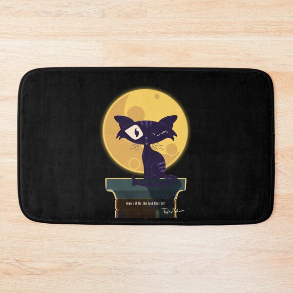 Item preview, Beware of the one eyed black cat designed and sold by IFMTopherAdam.