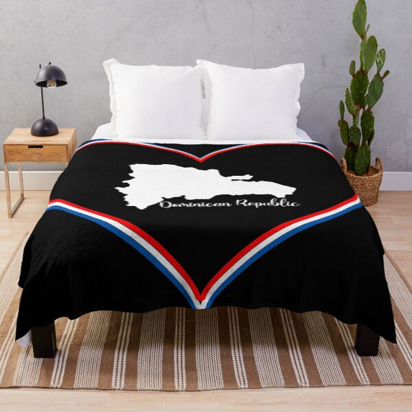 Item preview, Black Heart Dominican Republic Map designed and sold by Astralia.