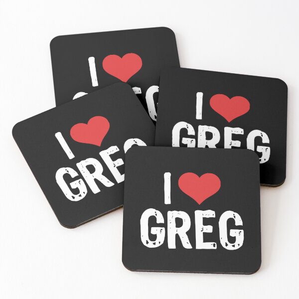 Item preview, I Love Greg designed and sold by The "I Love Everything" Shop.