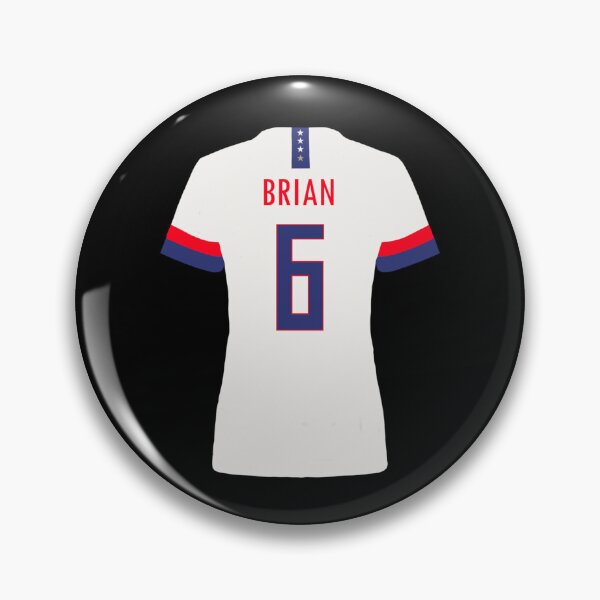 Item preview, Morgan Brian Uswnt Jersey Sticker designed and sold by callujohn7.