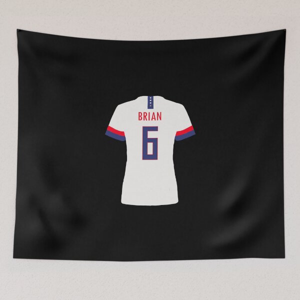 Item preview, Morgan Brian Uswnt Jersey Sticker designed and sold by callujohn7.