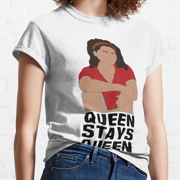 Sandra Diaz-Twine Queen Stays Queen Classic T-Shirt
