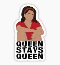 Sandra Diaz-Twine Queen Stays Queen Sticker