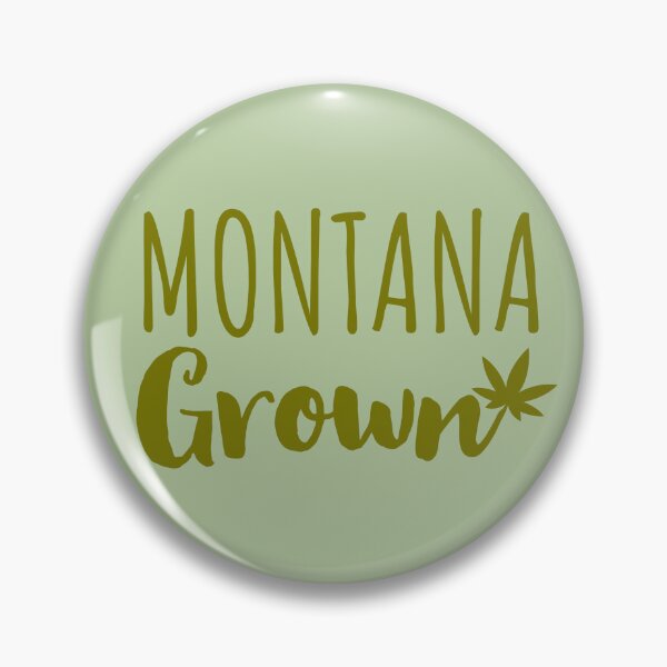 Item preview, Montana Grown Weed Leaf - Marijuana/Pot/420/Cannabis for Stoners and Smokers designed and sold by SteamParliament.