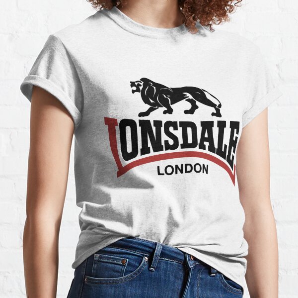 Lonsdale London Logo t-Shirt Original, UK Fashion tee, Regular-Fit