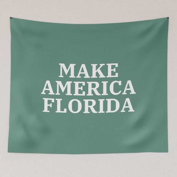 Item preview, MAKE AMERICA FLORIDA (White letters on Red) designed and sold by RonWetlay.