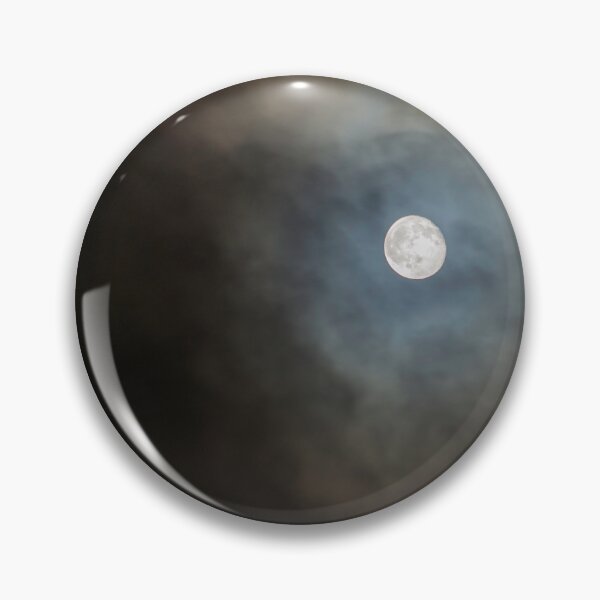 Item preview, Full moon veiled by translucent clouds designed and sold by Rod Raglin.