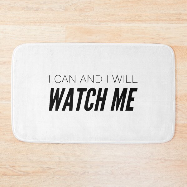 Item preview, motivational quote WATCH ME be successful gift designed and sold by RonWetlay.