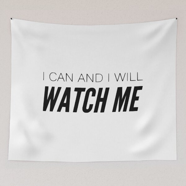 Item preview, motivational quote WATCH ME be successful gift designed and sold by RonWetlay.