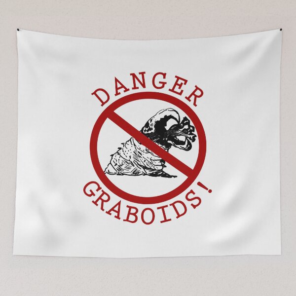 Item preview, Tremors Danger Graboids Logo Sign Classic T-Shirt designed and sold by Joanroger446.