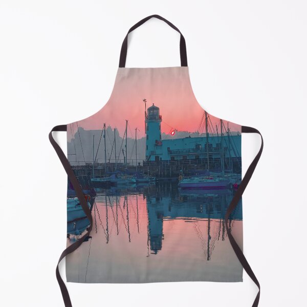 Item preview, Scarborough Lighthouse Sunset Portrait designed and sold by Alisonchambers2.