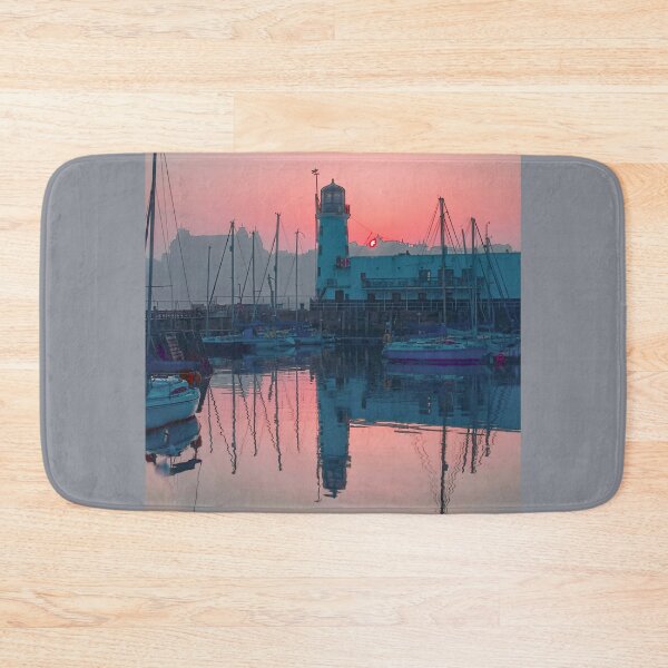 Item preview, Scarborough Lighthouse Sunset Portrait  designed and sold by Alisonchambers2.