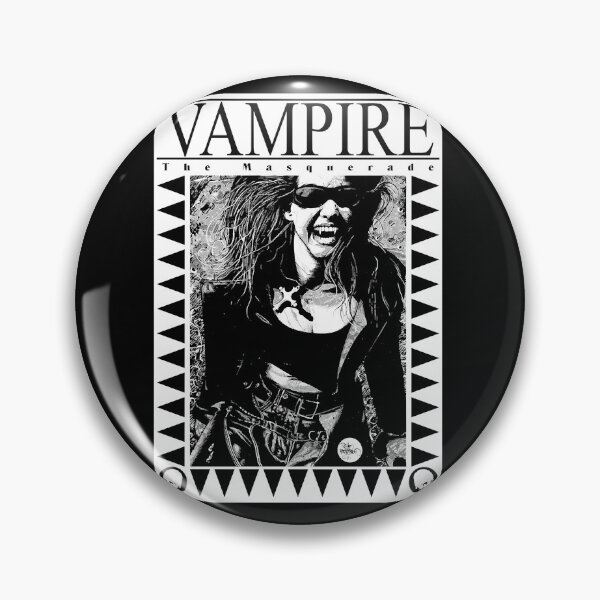 Item preview, Retro Vampire The Masquerade Fitted T-Shirt designed and sold by Joanroger446.