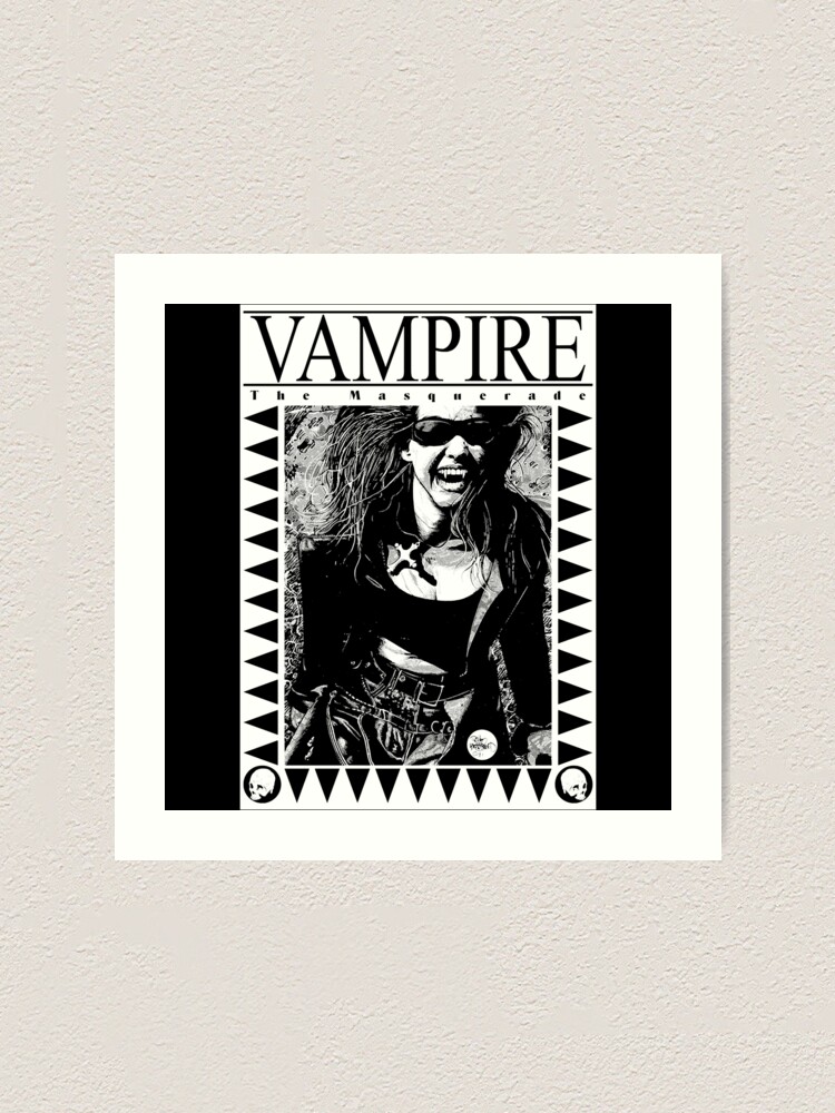 Vampire the Masquerade Bloodlines - Logo Art Board Print for Sale by  undaememe