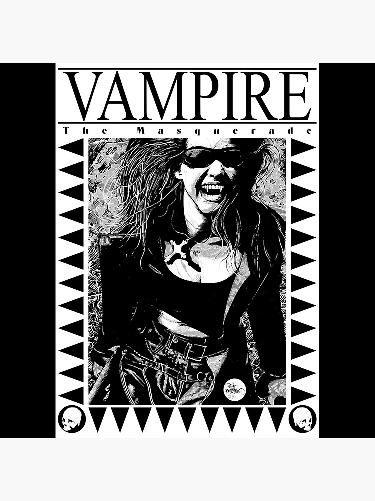 Vampire the Masquerade Bloodlines - Logo Art Board Print for Sale by  undaememe