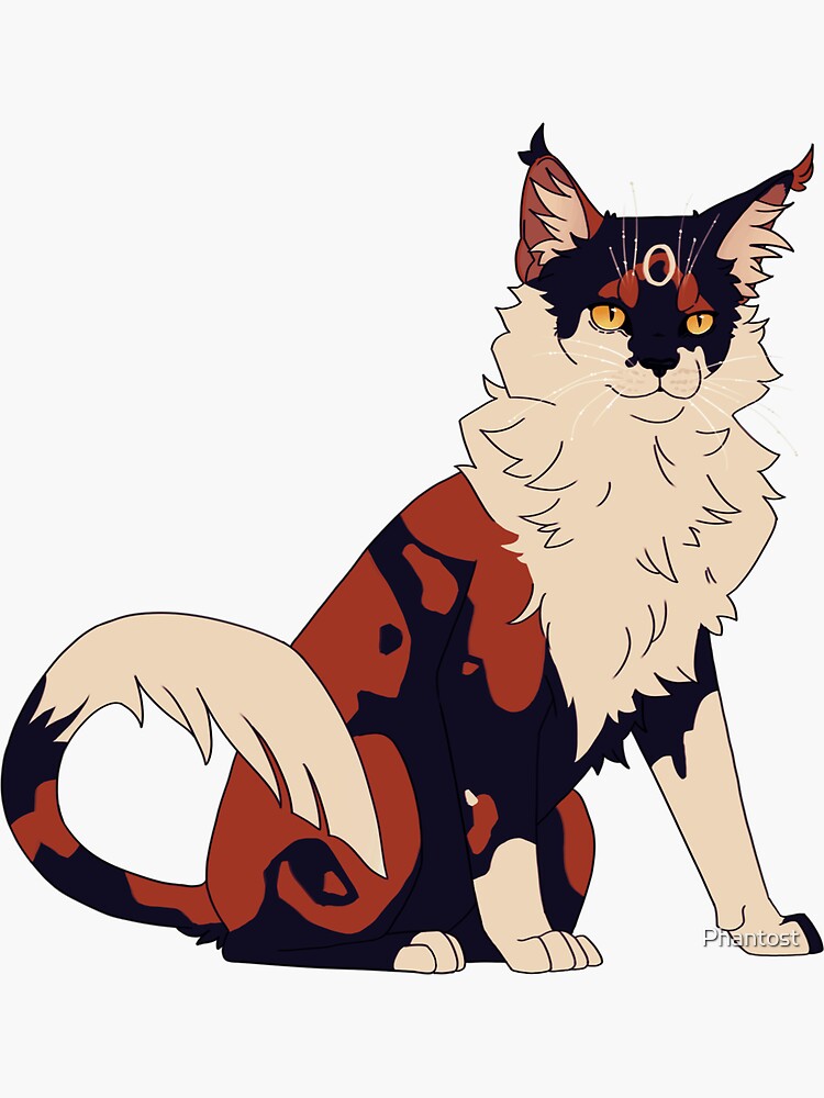 Warrior Cats Ravenpaw Sticker for Sale by Keef-Korner