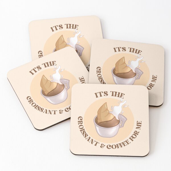 Item preview, It's the croissant & coffee for me designed and sold by Liv Arnold.