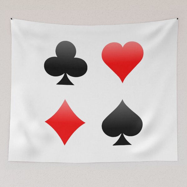 Item preview, Playing Card Suits designed and sold by RonWetlay.