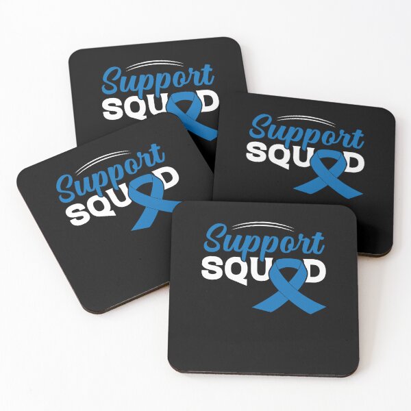 Item preview, Colon Cancer Support Squad Shirt, Blue Ribbon Shirt, Colon Cancer Fighter Shirt, Colorectal Cancer Month Shirt, Colon Cancer Awareness Shirt designed and sold by aymob.