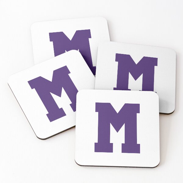 Item preview, Alphabet, Purple M, Sports letter M designed and sold by TheCultStuff.