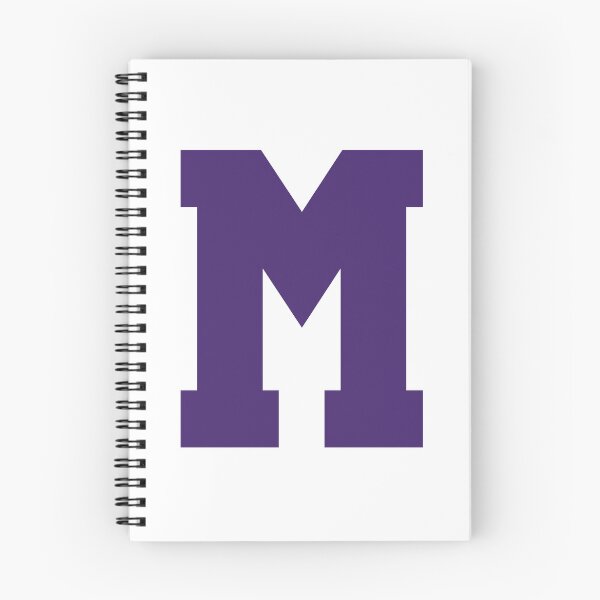 Item preview, Alphabet, Purple M, Sports letter M designed and sold by TheCultStuff.
