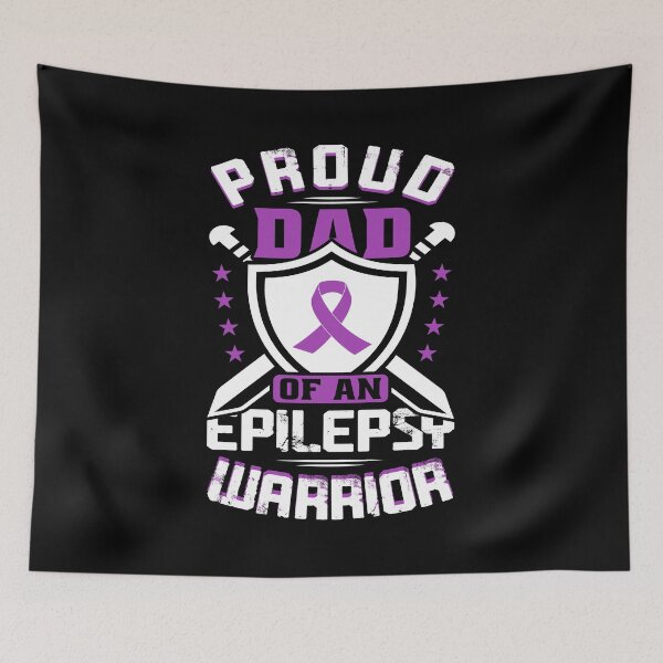 Item preview, Proud Dad Of An Epilepsy Warrior Shirt, Epilepsy Awareness Month Shirt, Epilepsy Warrior Shirt, Seizure Disorder Shirt, Seizure Awareness, designed and sold by aymob.