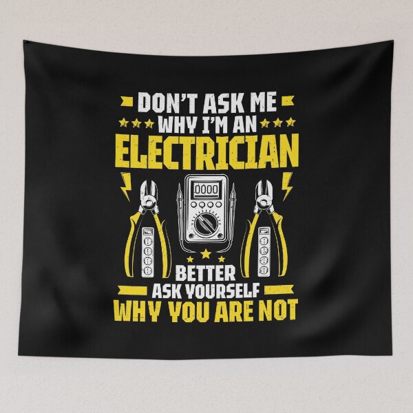 Item preview, Electrician Lineman Wireman Electronics Technician designed and sold by Krautshirts.