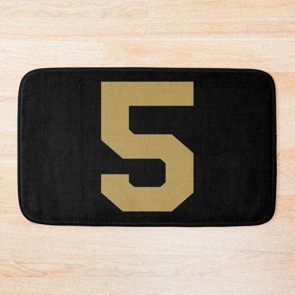 Item preview, Number 5, Gold five, Sports number 5 designed and sold by TheCultStuff.