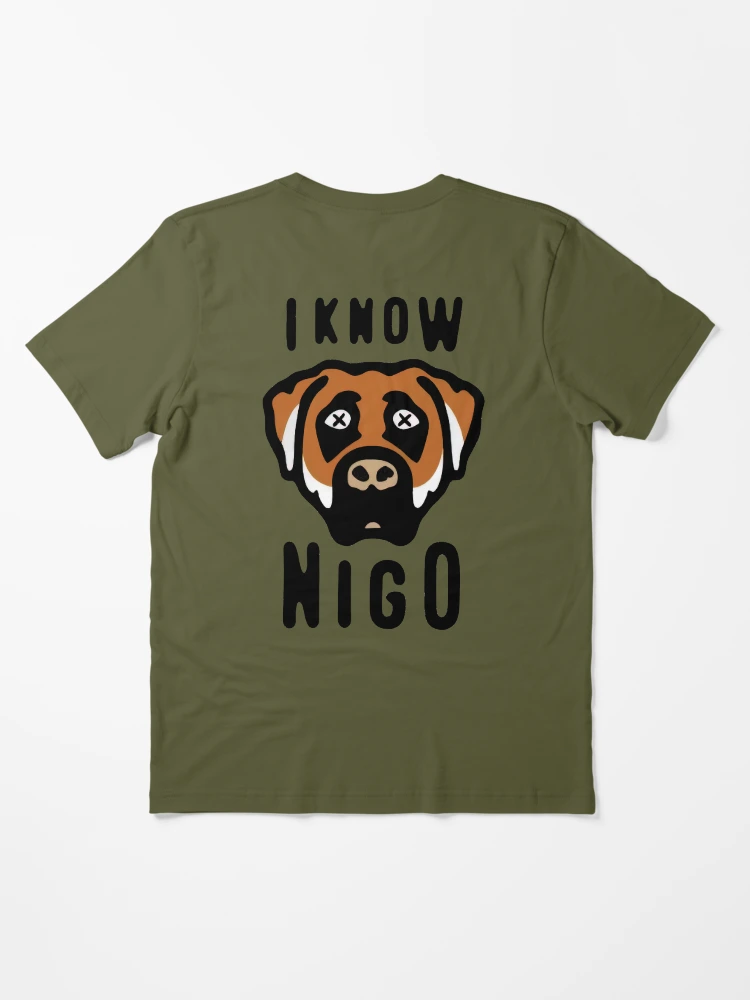 I Know Nigo Back Graphic Shirt online Size Medium