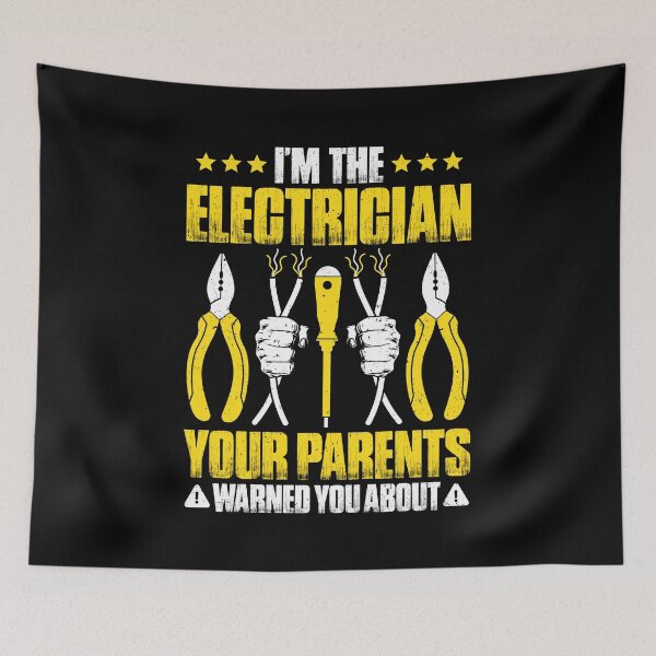 Item preview, Electrician Lineman Wireman Electronics Technician designed and sold by Krautshirts.