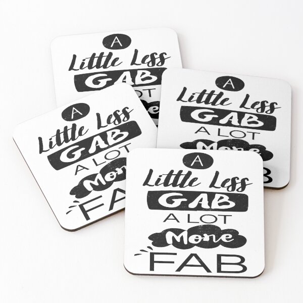 Item preview, A little less gab alot more fab work saying designed and sold by LoziTech.