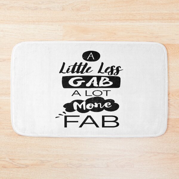 Item preview, A little less gab alot more fab work saying designed and sold by LoziTech.