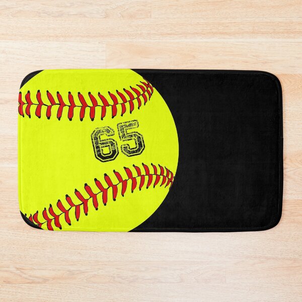 Item preview, Softball ball number 65, sixty five designed and sold by TheCultStuff.
