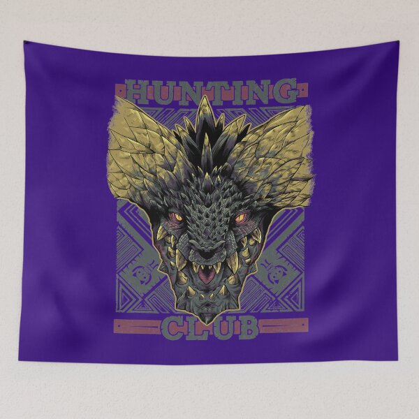 Item preview, Hunting Club-Nergigante Monster Gamer Hunter World Dragon designed and sold by NomotoSicuko.