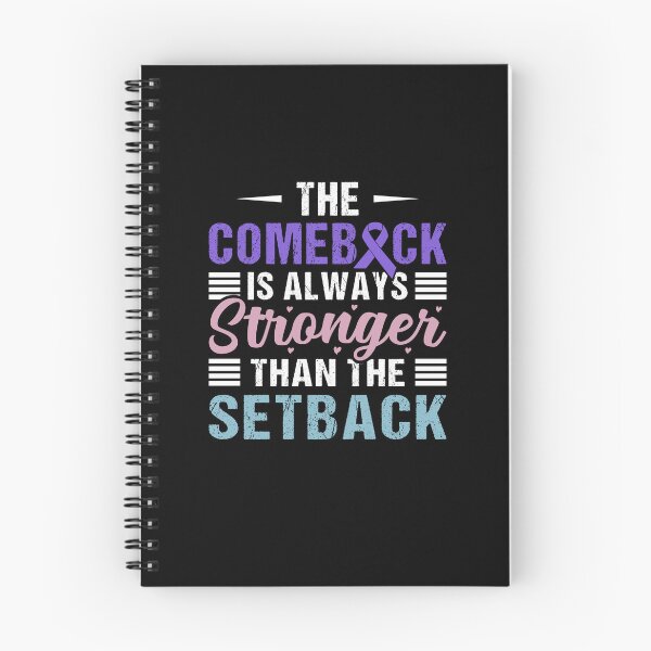 Item preview, Thyroid Cancer Shirt, The Comeback is Always Stronger Than The Setback Shirt, Purple Teal & Pink Ribbon Shirt, Thyroid Cancer Survivor Shirt designed and sold by aymob.