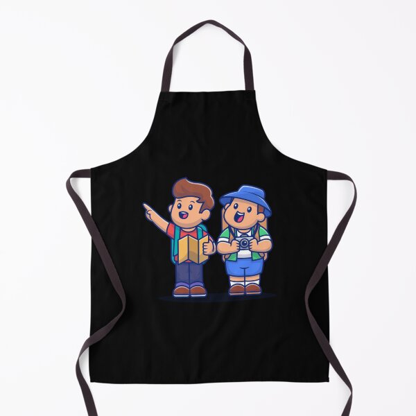 Item preview, Cute Tour Guide And Tourist designed and sold by LoziTech.